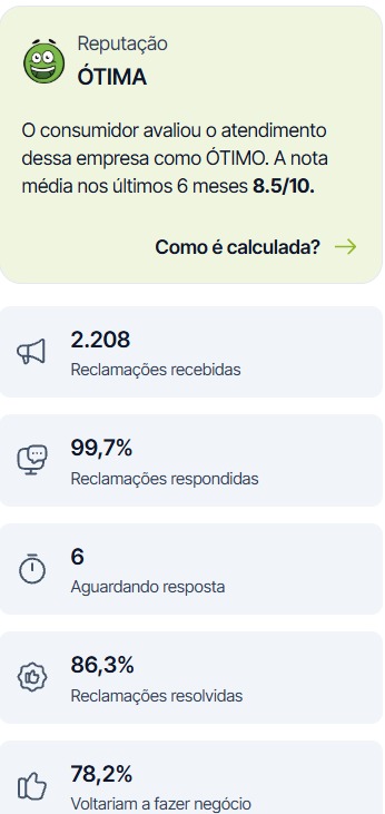 Reputação da Amil Dental no Reclame Aqui Reputação ótima da Amil Dental no Reclame Aqui, nota 8,5 de 10, com 99,7% das reclamações respondidas